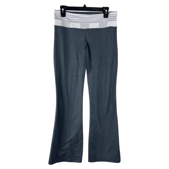 Lululemon Yoga Bellbottom Sweatpants Gray Size 8 Older Style - Picture 1 of 8